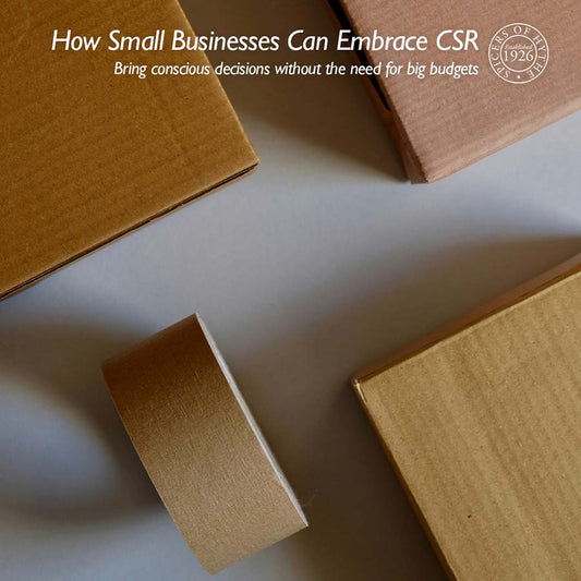 CSR actions to be taken by small business blog cover.