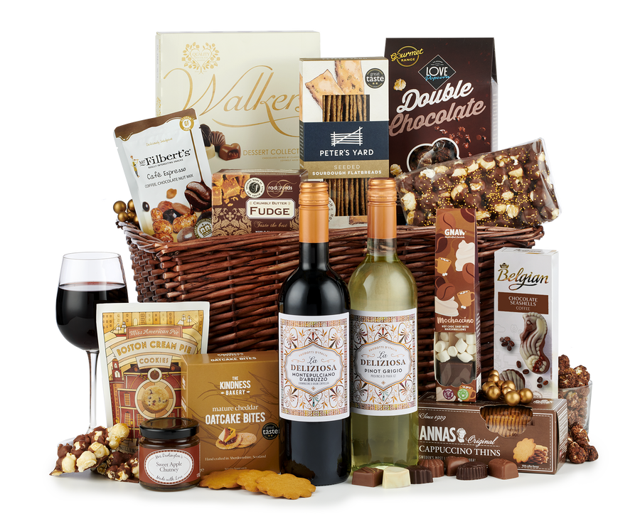 H23029 The Coronet Christmas Hamper Basket