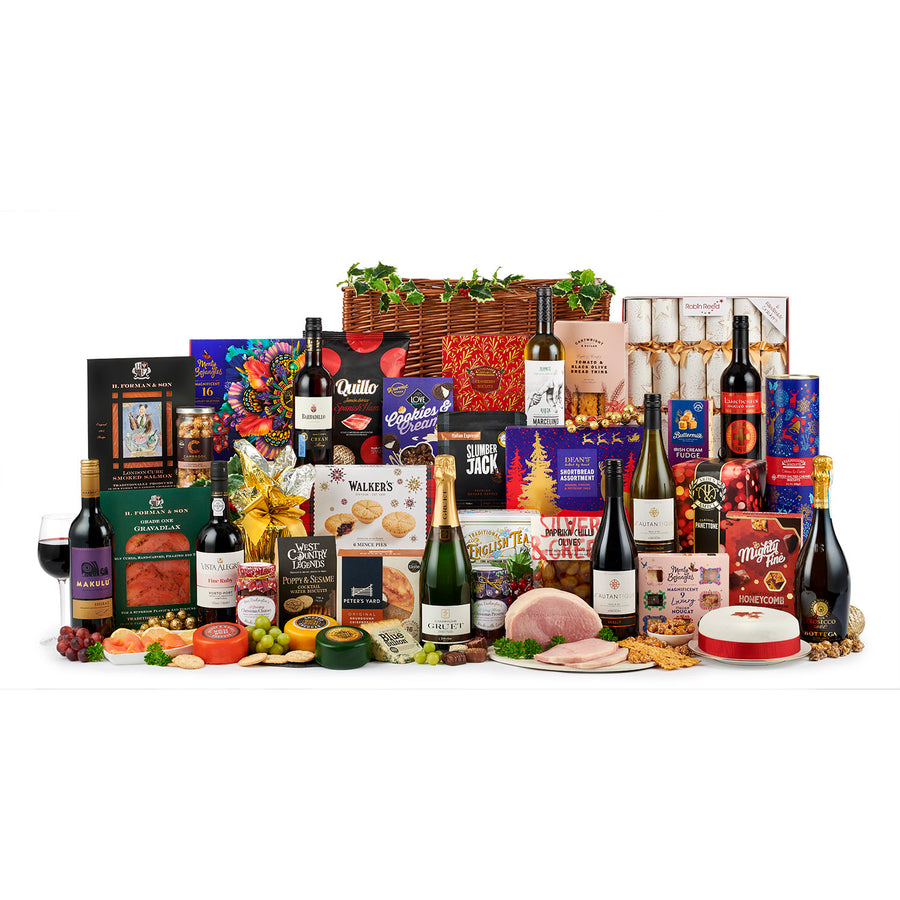H23060 The Extravaganza Luxury Christmas Hamper With Meat & Cheese Spicers of Hythe