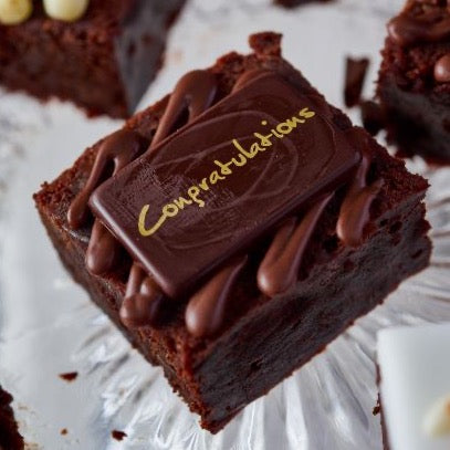 Congratulations Chocolate Cake Selection Box