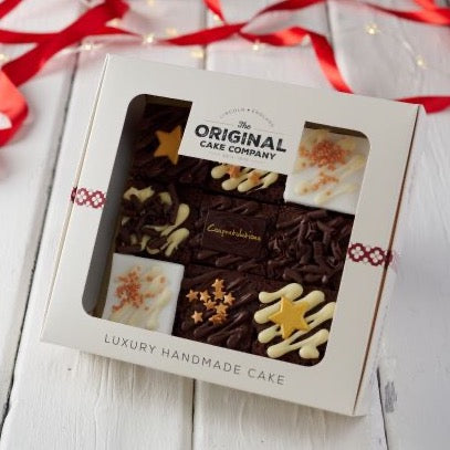 Congratulations Chocolate Cake Selection Box