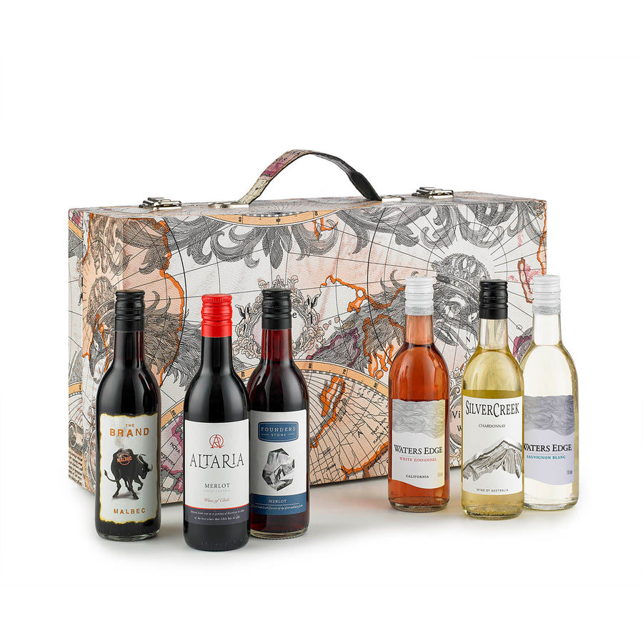 Wines of the world tasting set