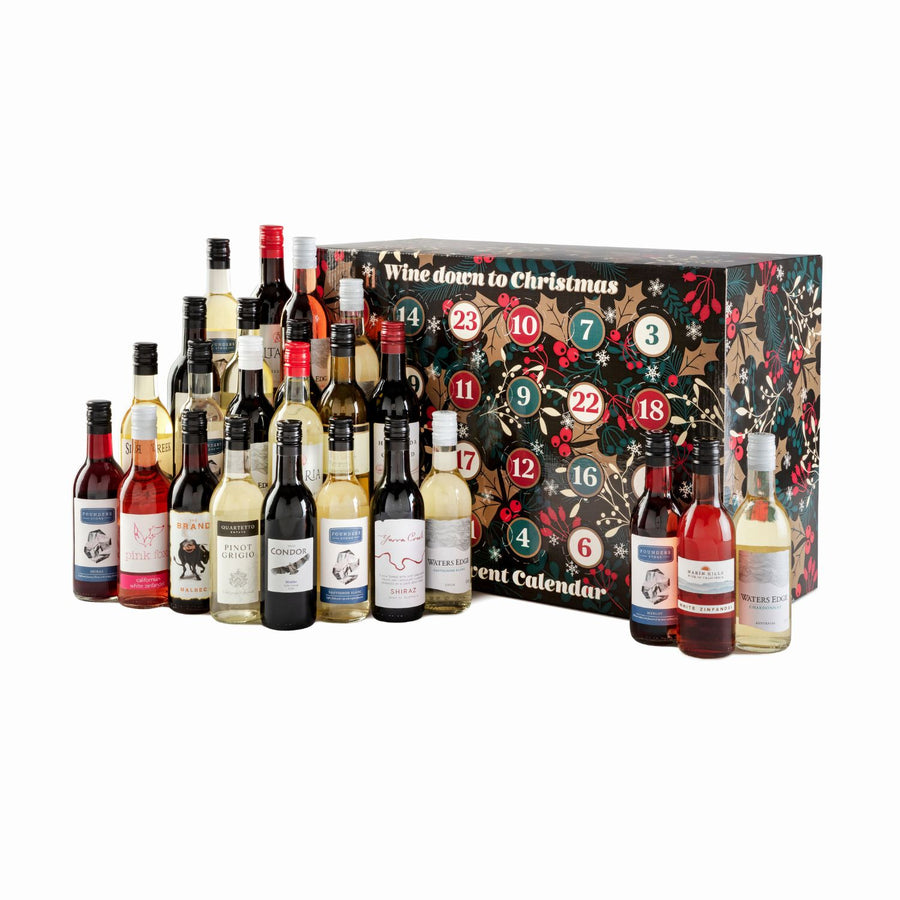 Wine Advent Calendar 2022 With 24 x Red White & Rose Wines