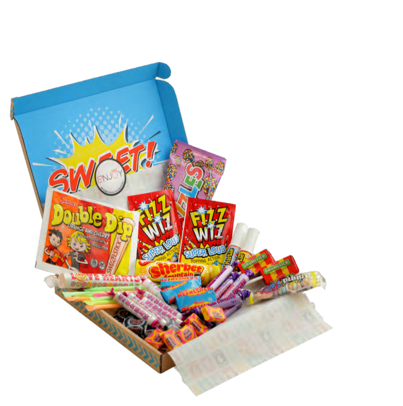 Retro Sweets Hamper - Penny Post Letterbox Gift